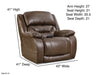 Motion Ease - Greer Power Wall Saver Recliner in Brown - 158-97-21 - GreatFurnitureDeal