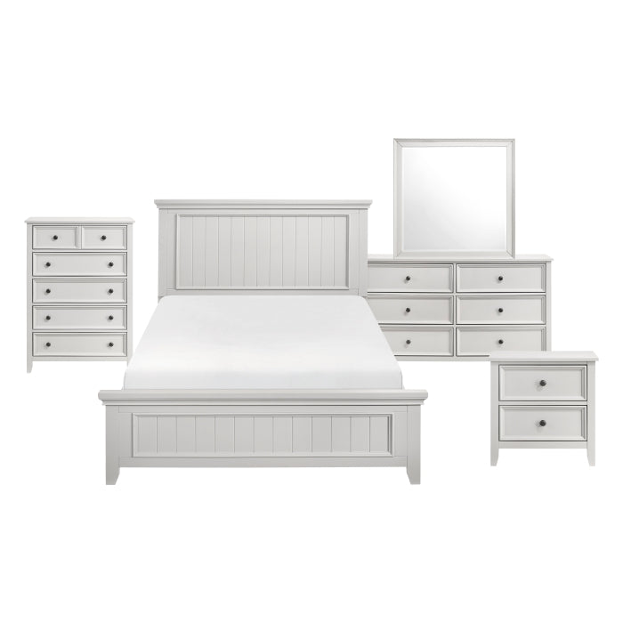 Homelegance - Donahue 5 Piece Queen Bedroom Set in Off-White - 1581-1*9 - GreatFurnitureDeal