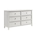 Homelegance - Donahue 6 Piece California King Bedroom Set in Off-White - 1581K-1CK-6SET - GreatFurnitureDeal