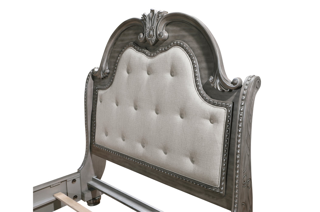 Homelegance - Bennington Queen Bed in Gray - 1583-1 - GreatFurnitureDeal