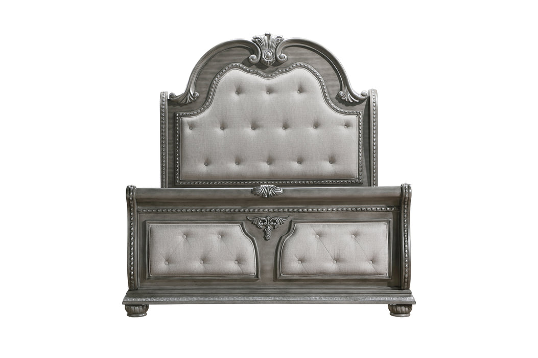 Homelegance - Bennington California King Bed in Grey - 1583K-1CK - GreatFurnitureDeal