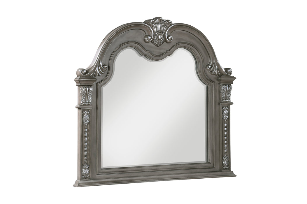 Homelegance - Bennington 11 Drawer Dresser and Mirror Set in Grey - 1583-5-6 - GreatFurnitureDeal