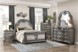 Homelegance - Bennington 11 Drawer Dresser and Mirror Set in Grey - 1583-5-6 - GreatFurnitureDeal