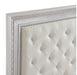 Homelegance - Theodora King Upholstered Bed in Pearl White - 1596K-1EK - GreatFurnitureDeal