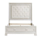Homelegance - Theodora King Upholstered Bed in Pearl White - 1596K-1EK - GreatFurnitureDeal