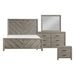 Homelegance - Silas 4 Piece Queen Bedroom Set in Gray - 1598-1*4 - GreatFurnitureDeal