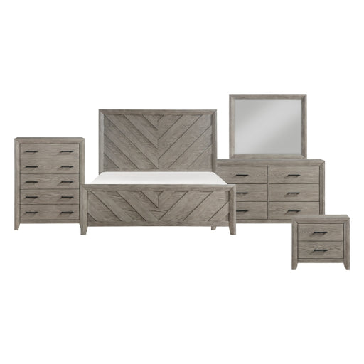 Homelegance - Silas 5 Piece Queen Bedroom Set in Gray - 1598-1*9 - GreatFurnitureDeal
