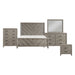 Homelegance - Silas 5 Piece Queen Bedroom Set in Gray - 1598-1*9 - GreatFurnitureDeal