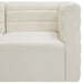 Meridian Furniture - Quincy 126" Velvet Upholstered Comfort 8 Piece Modular Sectional - 677Cream-Sec8A - GreatFurnitureDeal