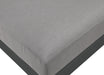 Meridian Furniture - Nizuc 150" Water Resistant Fabric Upholstered Outdoor Patio 11 Piece Modular Sectional - 376Grey-Sec11A - GreatFurnitureDeal