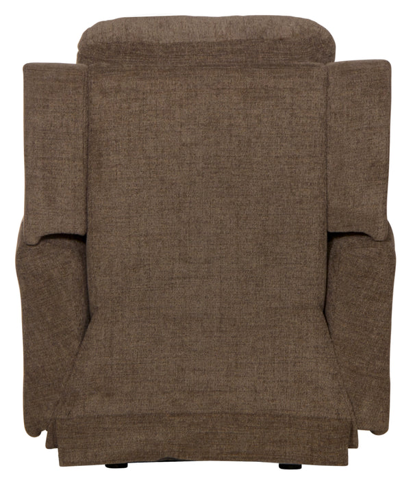 Catnapper - Calvin Power Wall Hugger Recliner in Otter/Midnight - 61630-4-OTTER - GreatFurnitureDeal