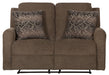 Catnapper - Calvin Power Reclining Loveseat in Otter/Midnight - 61632-OTTER - GreatFurnitureDeal