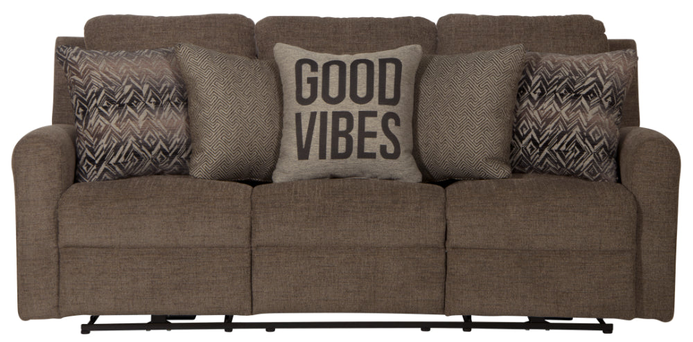 Catnapper - Calvin 3 Piece Power Reclining Living Room Set in Otter/Midnight - 61631-32-30-OTTER