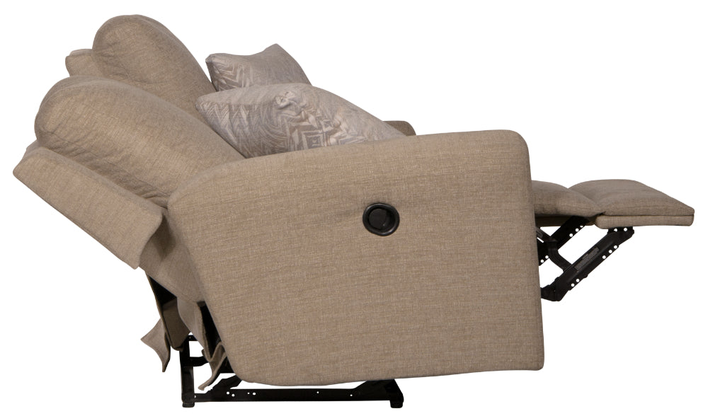 Catnapper - Calvin 3 Piece Power Reclining Living Room Set in Putty/Sand - 61631-32-30-PUTTY - GreatFurnitureDeal