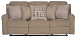 Catnapper - Calvin 2 Piece Power Reclining Sofa Set in Putty/Sand - 61631-32-PUTTY - GreatFurnitureDeal