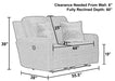 Catnapper - Calvin Reclining Loveseat in Putty/Sand - 1632-PUTTY - GreatFurnitureDeal