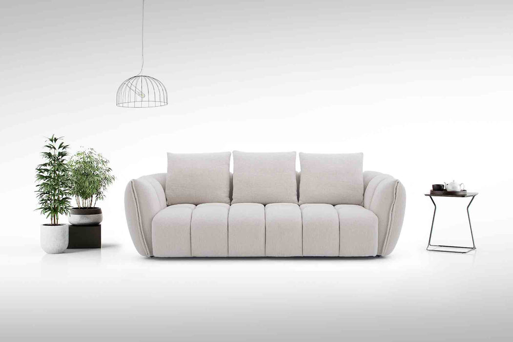 J&M Furniture - Lennox Fabric 2 Piece Sofa Set - 16441-SL - GreatFurnitureDeal