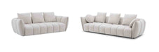 J&M Furniture - Lennox Fabric 2 Piece Sofa Set - 16441-SL - GreatFurnitureDeal