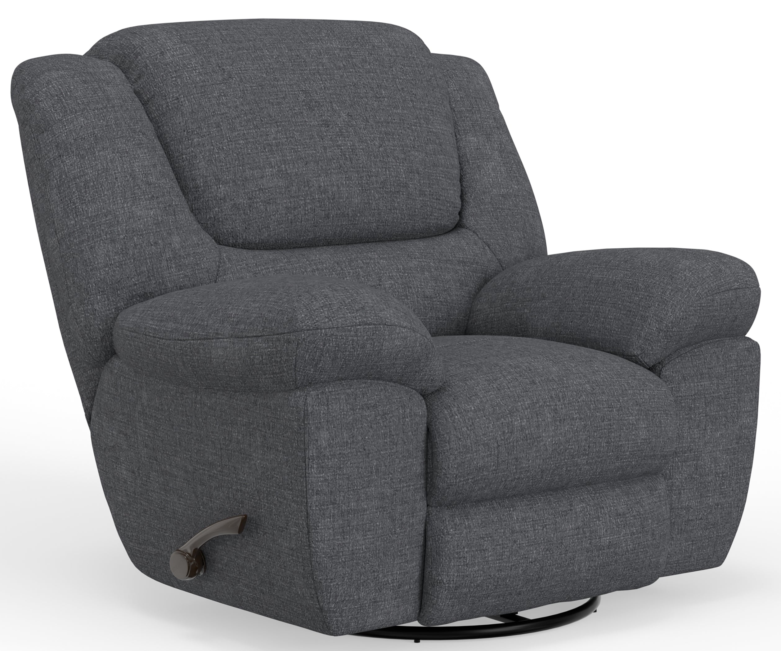 Catnapper Trifecta Swivel Recliner in Smoke 16505SMOKE