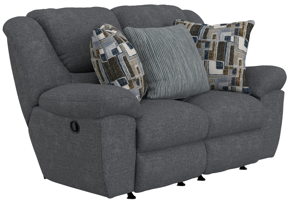 Catnapper - Trifecta 2 Piece Power Reclining Sofa Set in Smoke - 616545-52-SMOKE