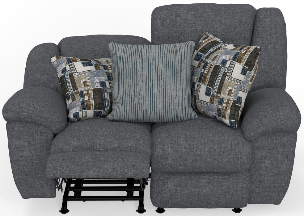 Catnapper - Trifecta 2 Piece Recliners Sofa Set in Smoke - 16545-52-SMOKE