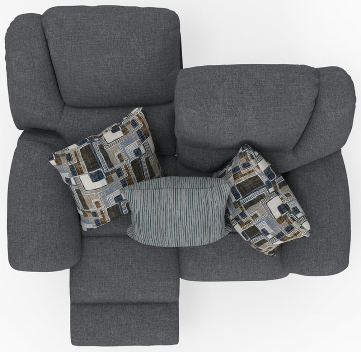 Catnapper - Trifecta 3 Piece Power Reclining Living Room Set in Smoke - 616545-52-50-SMOKE - GreatFurnitureDeal