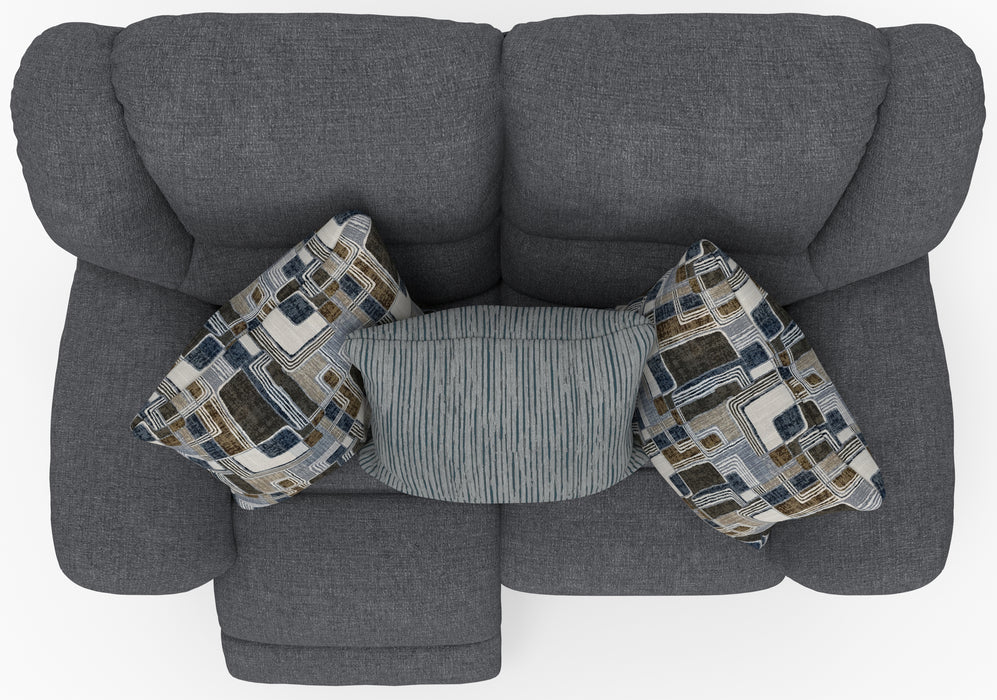 Catnapper - Trifecta Power Reclining Loveseat in Smoke - 61652-SMOKE