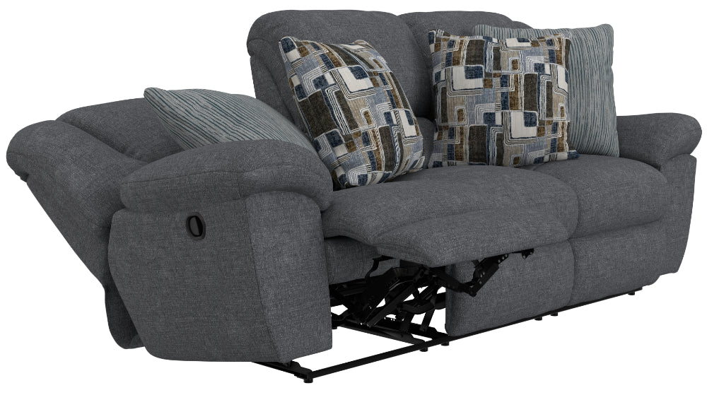 Catnapper - Trifecta 2 Piece Recliners Sofa Set in Smoke - 16545-52-SMOKE - GreatFurnitureDeal