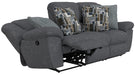 Catnapper - Trifecta 2 Piece Power Reclining Sofa Set in Smoke - 616545-52-SMOKE - GreatFurnitureDeal