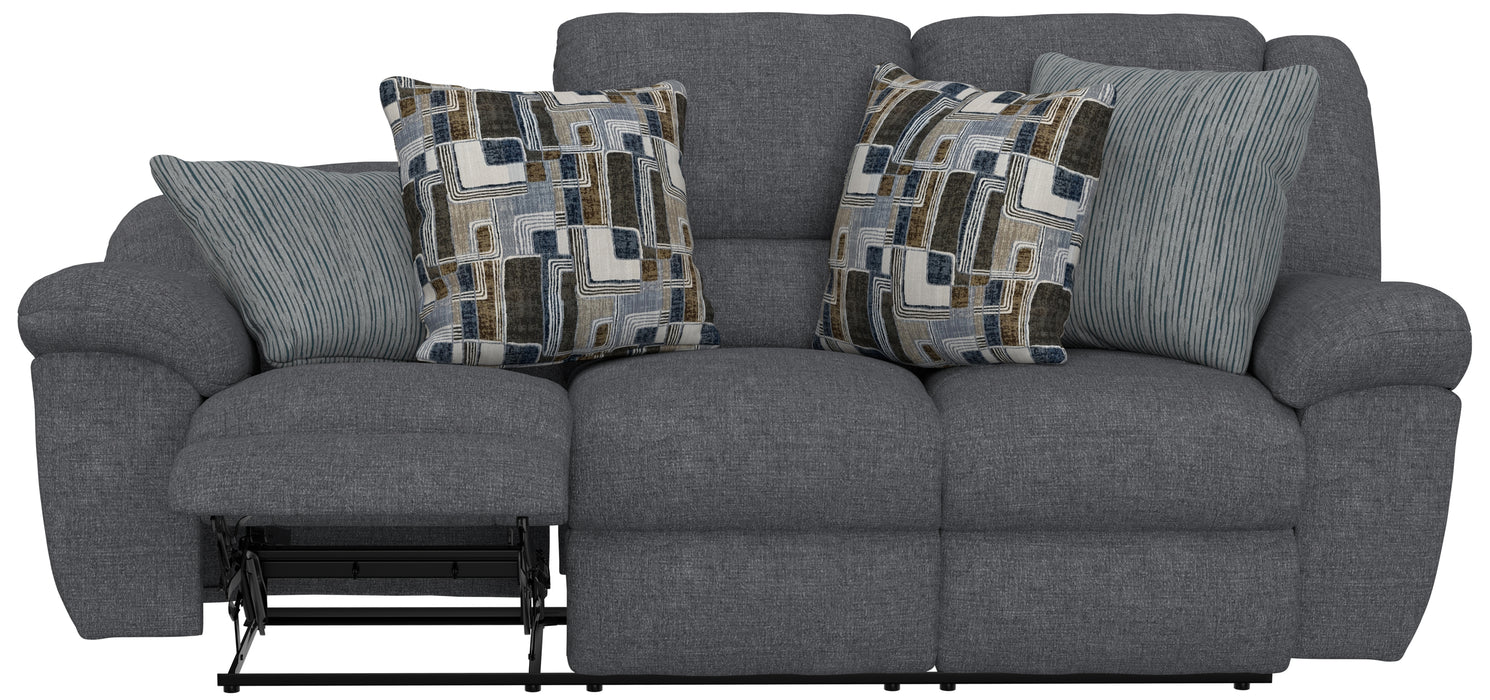 Catnapper - Trifecta 2 Piece Recliners Sofa Set in Smoke - 16545-52-SMOKE