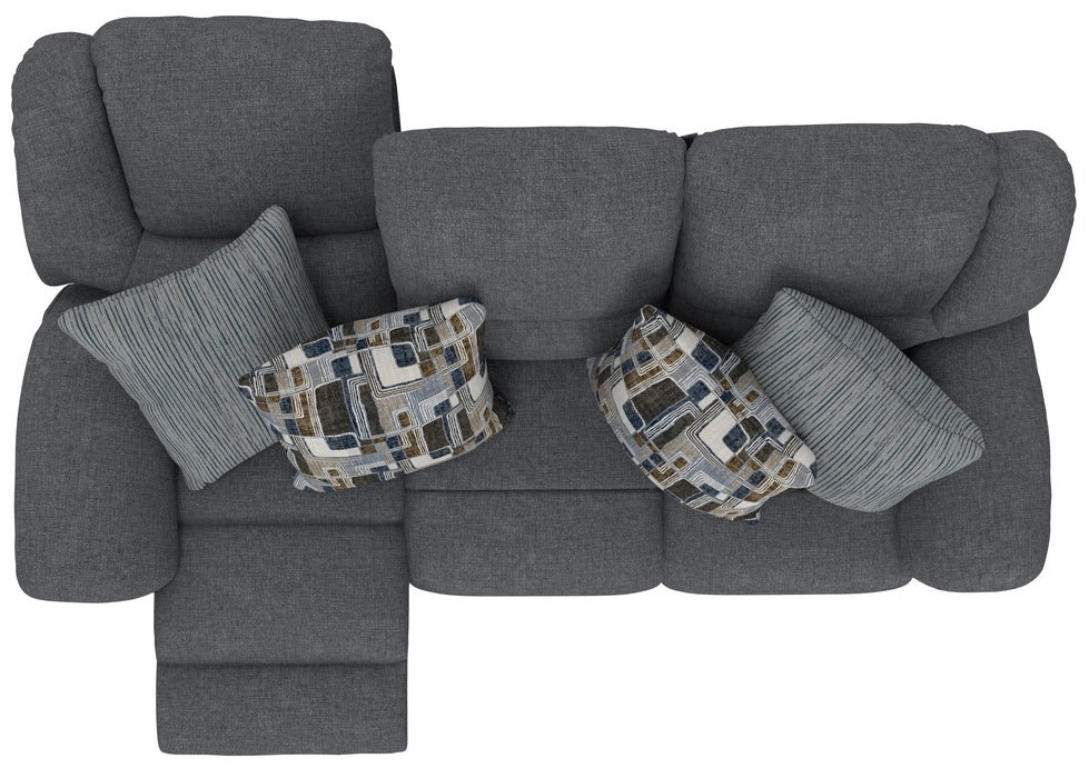 Catnapper - Trifecta 3 Piece Recliners Living Room Set in Smoke - 16545-52-50-SMOKE - GreatFurnitureDeal