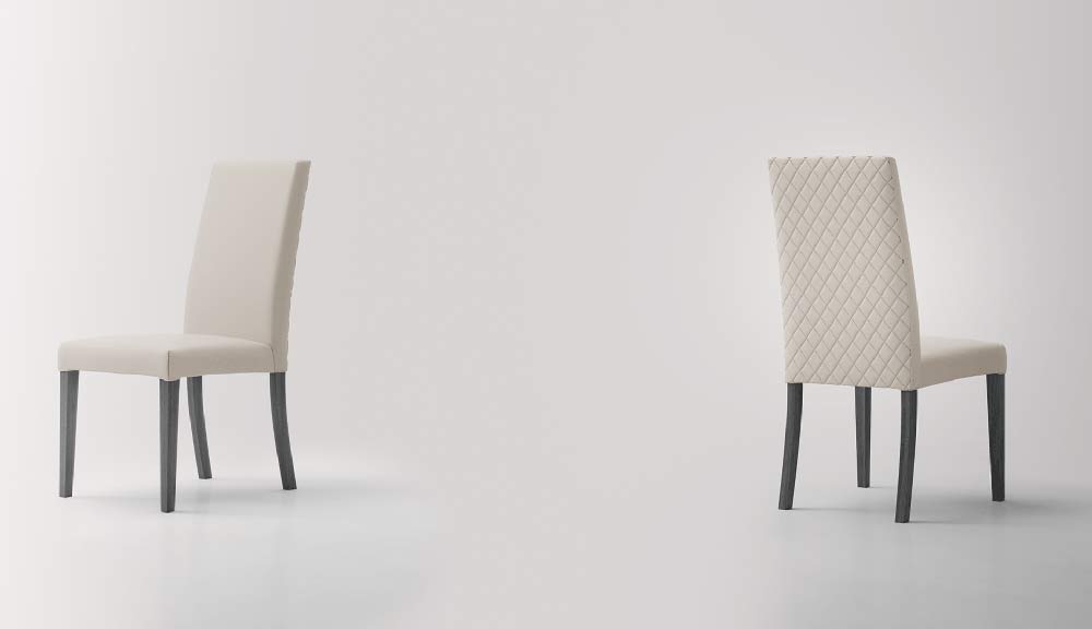 ESF Furniture - Vulcano Side Chair in Luxury Grey Oak (Set of 4) - VULCANOCHAIR - GreatFurnitureDeal