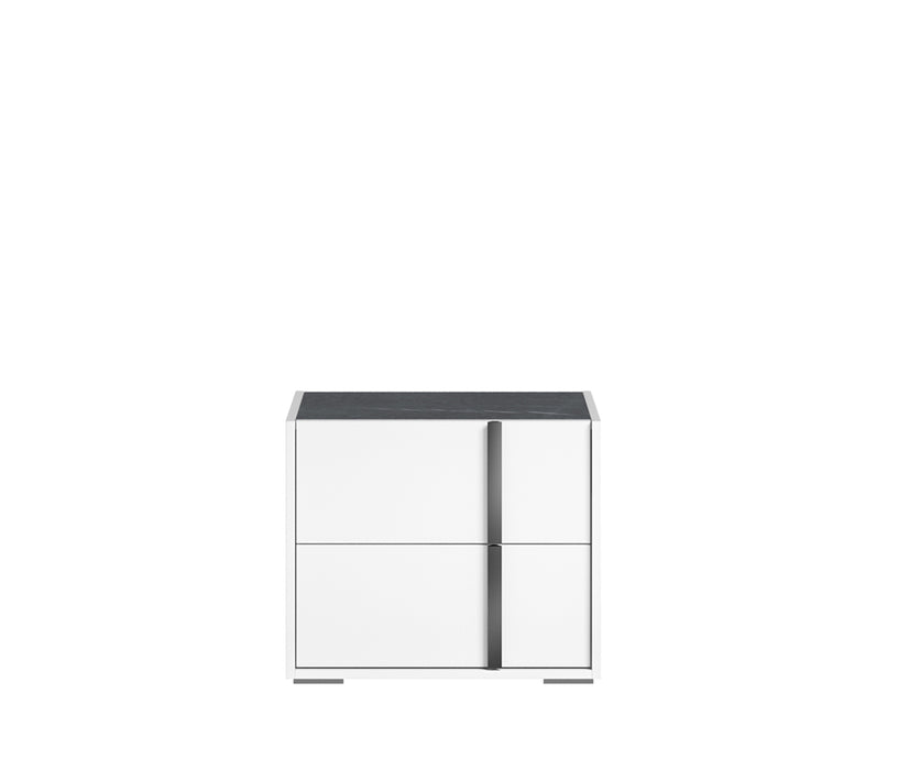 ESF Furniture - Bianca Marble 6 Piece Queen Size Bedroom Set - BIANCA-QUEEN-6SET
