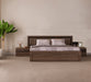 ESF Furniture - Lindo 5 Piece King Size Storage Bedroom Set w/led in Brown Tones - LINDOKS-5SET - GreatFurnitureDeal