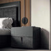 ESF Furniture - Onyx 3 Piece King Size Bedroom Set in Metallic Matte - ONYXKS-3SET - GreatFurnitureDeal