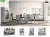 ESF Furniture - Mia 3 Door Buffet in Silver Grey - MIABUFFET - GreatFurnitureDeal