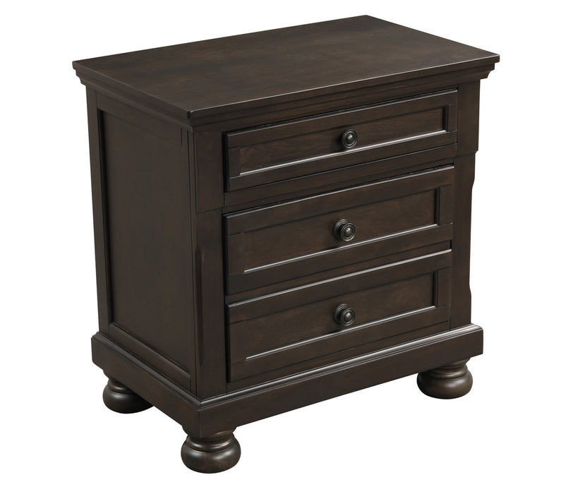 Homelegance - Begonia 3 Piece King Bedroom Set in Grayish Brown - 1718GY-1EK*3