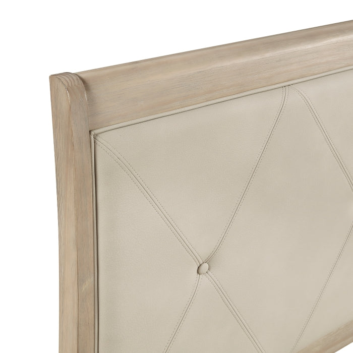 Homelegance - Cotterill 4 Piece Queen Bedroom Set in Beige - 1730NB-1*4 - GreatFurnitureDeal