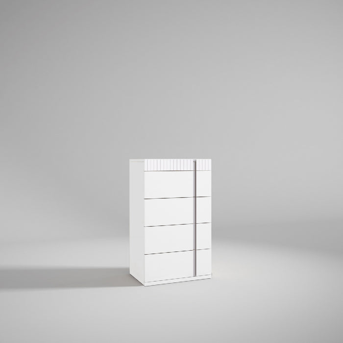 ESF Furniture - Helen Chest in White Matt - HELLENCHEST - GreatFurnitureDeal