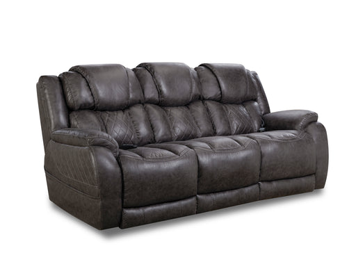 Motion Ease - Ezra Double Reclining Power Sofa in Steel - 174-37-14 - GreatFurnitureDeal