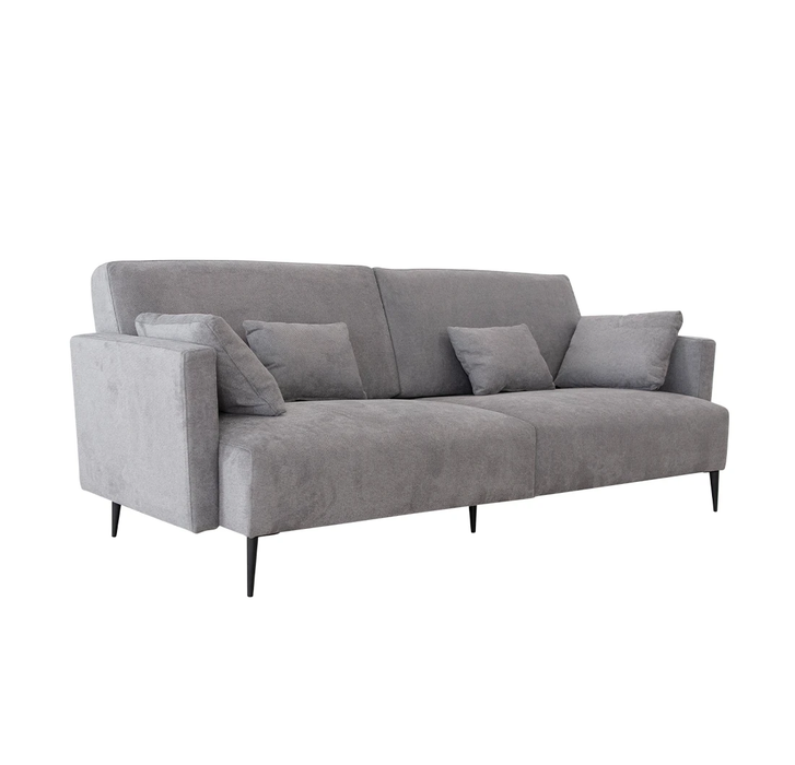 ESF Furniture - Monroe Sofa in Grey - MONROESOFAGREY