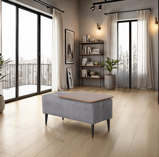 ESF Furniture - Monroe Chair in Grey - MONROECHAIRGREY - GreatFurnitureDeal
