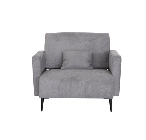 ESF Furniture - Monroe Chair in Grey - MONROECHAIRGREY - GreatFurnitureDeal