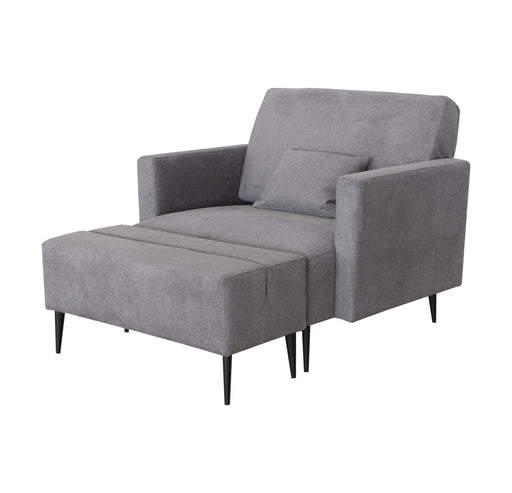 ESF Furniture - Monroe Chair in Grey - MONROECHAIRGREY - GreatFurnitureDeal