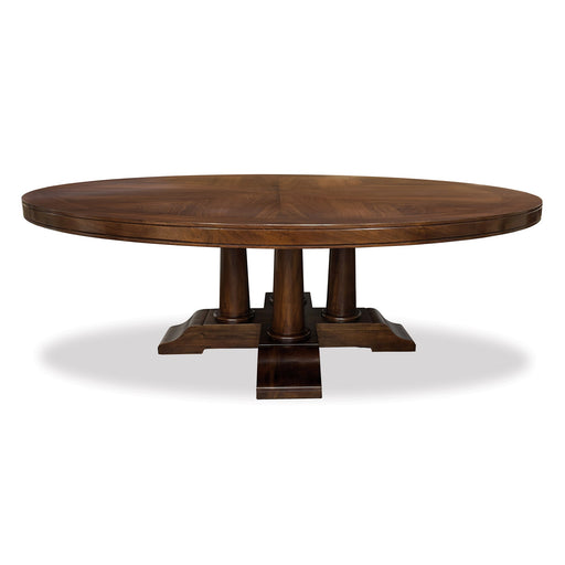 Ambella Home Collection - Positano Dining Table (86") - Semi Crown - 17501-600-286 - GreatFurnitureDeal