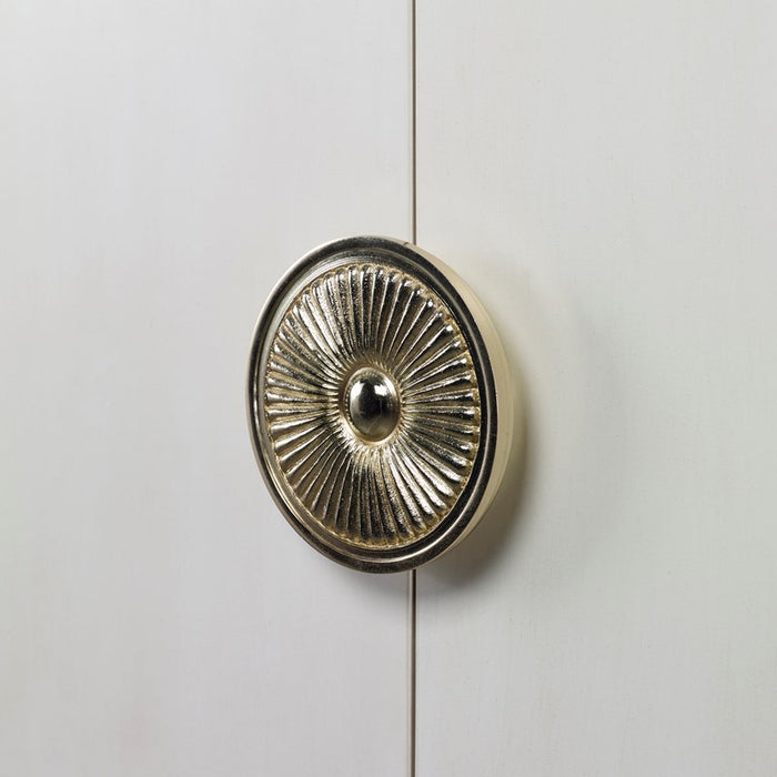 Ambella Home Collection - Soleil Nightstand - Grey / Linen - 17578-230-002 - GreatFurnitureDeal