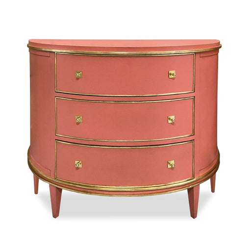 Ambella Home Collection - Orion Demilune Chest - Coral - 17581-830-027 - GreatFurnitureDeal