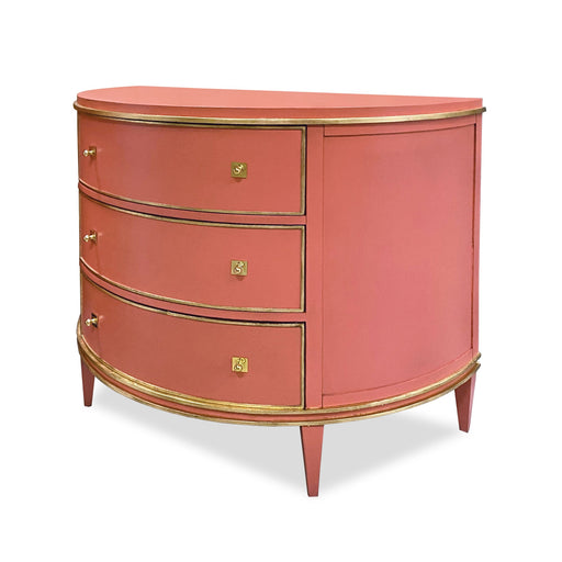 Ambella Home Collection - Orion Demilune Chest - Coral - 17581-830-027 - GreatFurnitureDeal