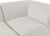 Meridian Furniture - Miramar 175" Linen Textured Fabric Upholstered 7 Piece Modular Sectional - 683Cream-Sec7B - GreatFurnitureDeal