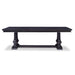 Ambella Home Collection - Harvest Dining Table (96") -Rubbed Raven - 17594-600-296 - GreatFurnitureDeal